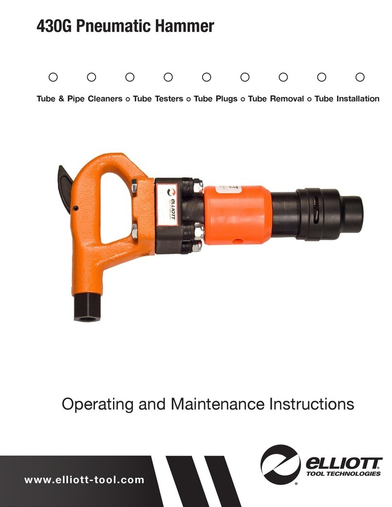 Elliott 430G Operating and maintenance instructions