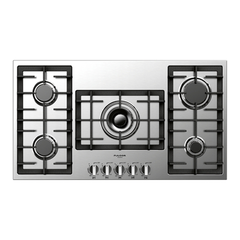 Fulgor Milano F4GK24 1 Series Use & care manual