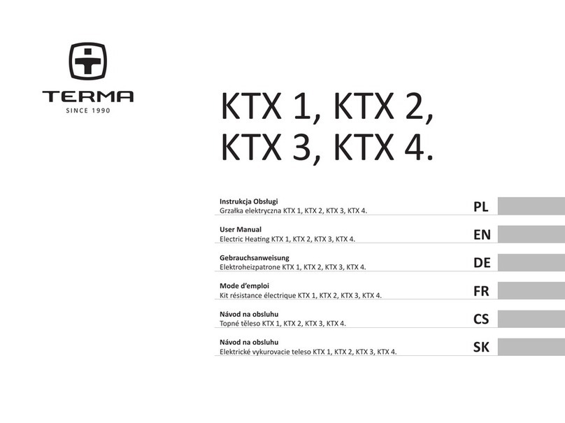 TERMA KTX 1 user manual