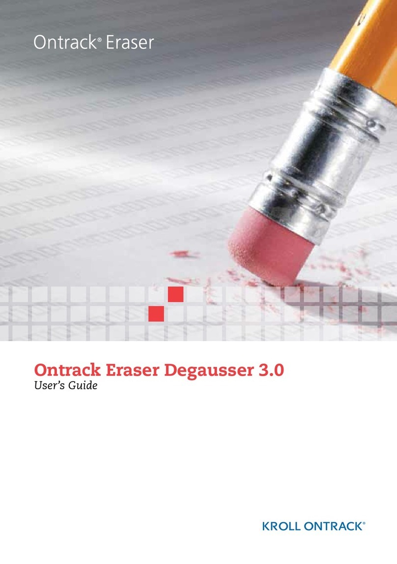 Kroll Ontrack Eraser Degausser 3.0 user guide