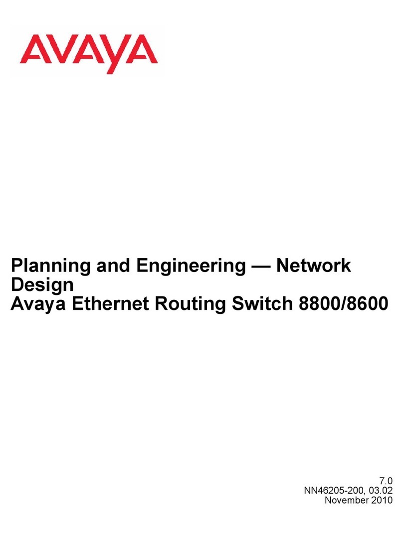 Avaya 8800 Series Technical manual