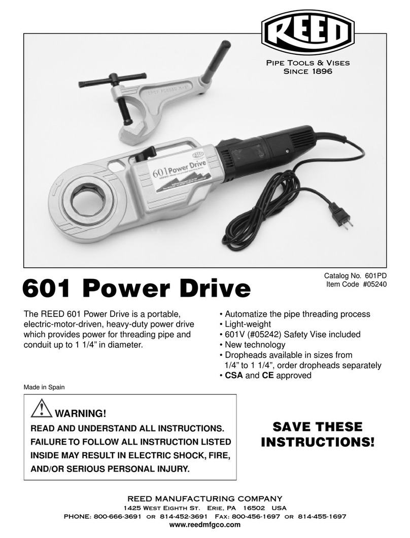 REED Power Drive 601 User manual