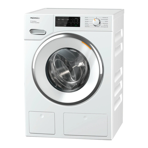 Miele WCI 860 User manual