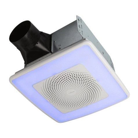 Broan NuTone ChromaComfort User manual