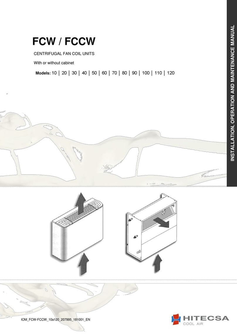 Hitecsa FCW Series User manual