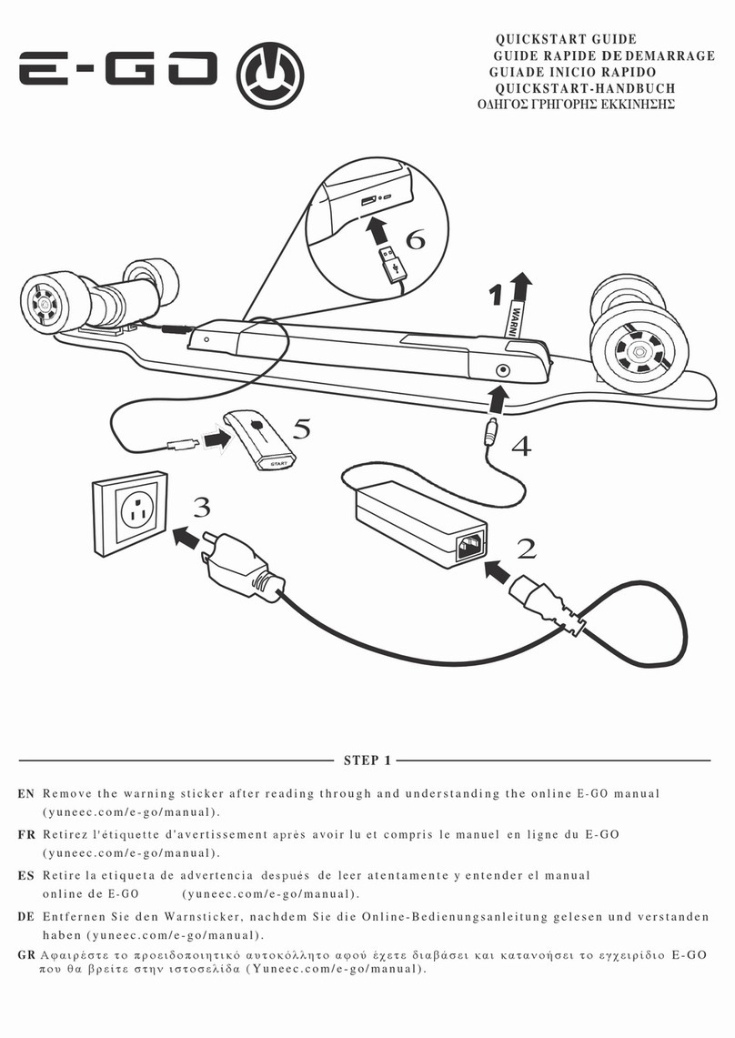 YUNEEC E- GO User manual
