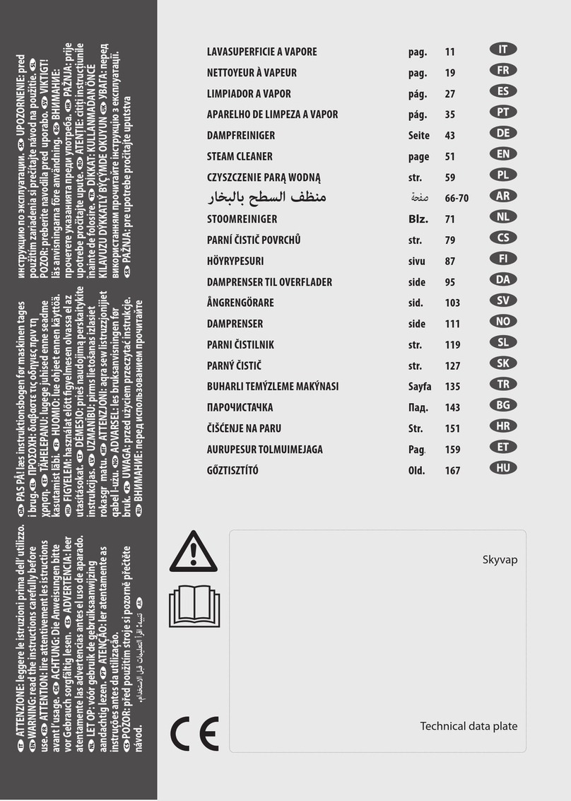 Lavor Skyvap instructions