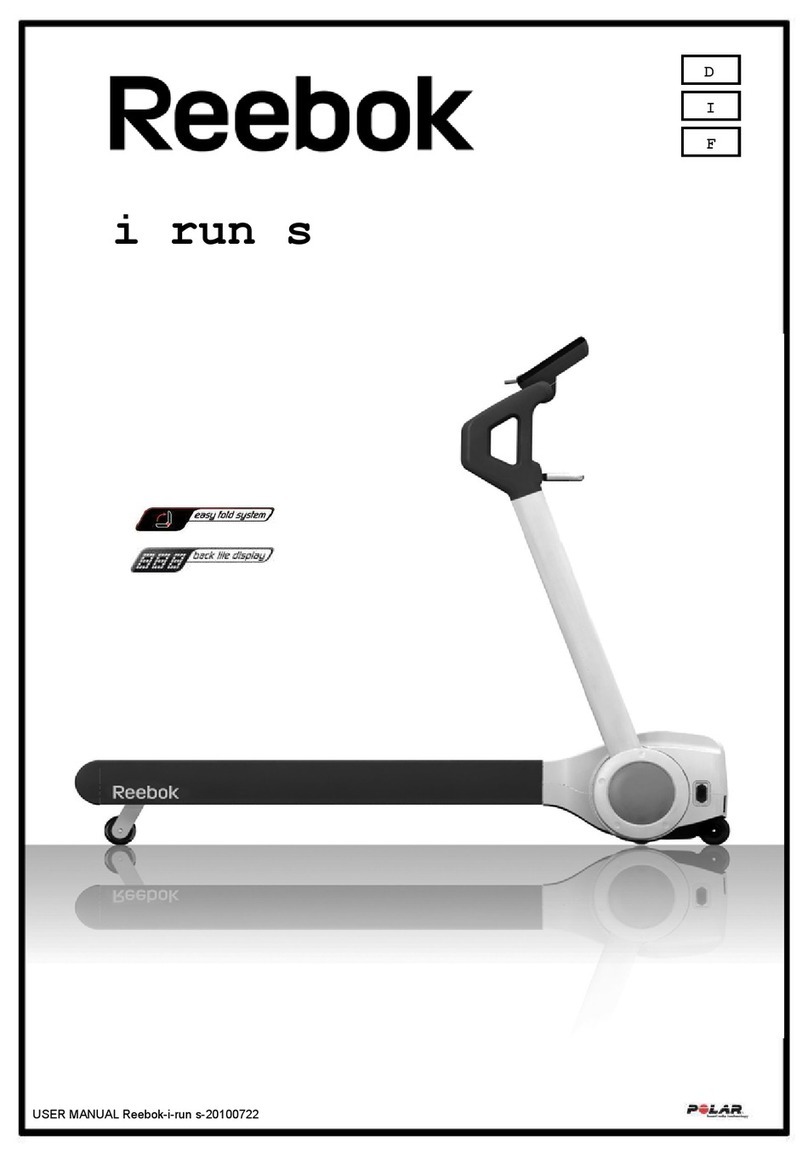 Reebok i-run s user manual