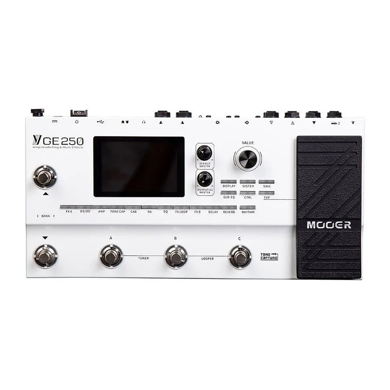 Mooer GE250 owner's manual