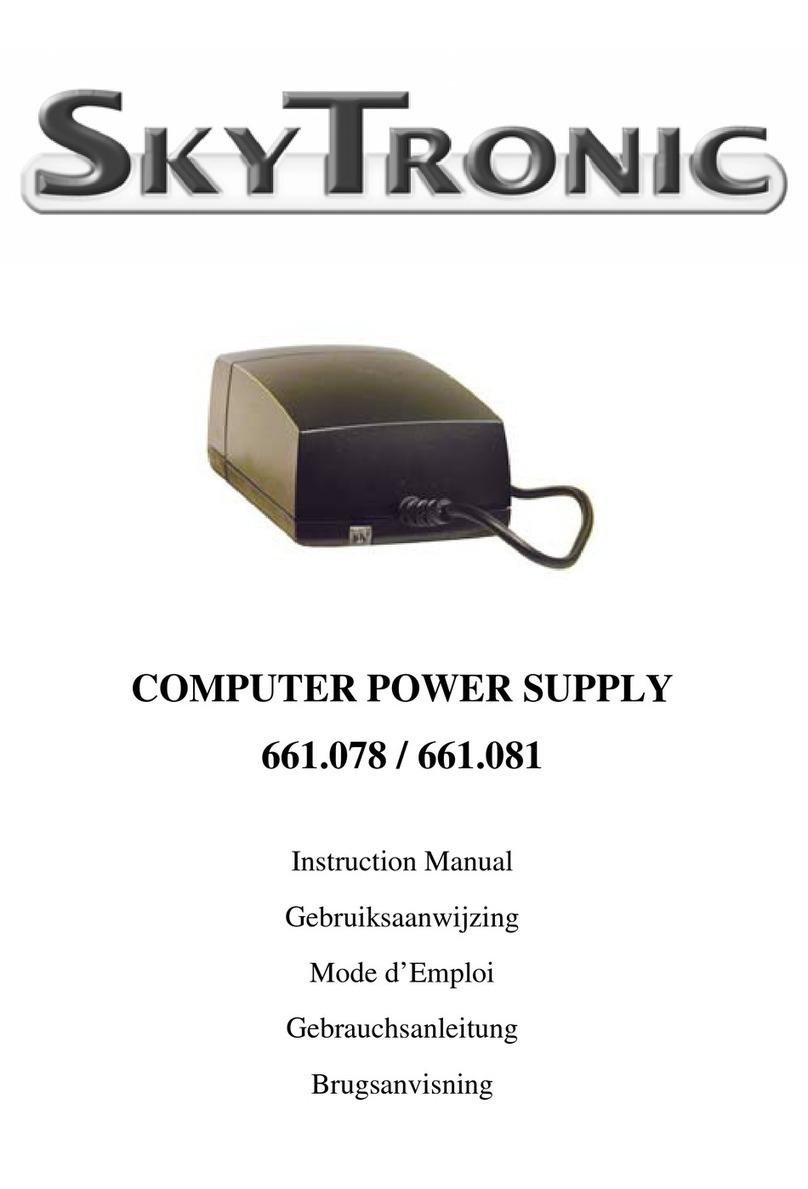 SKYTRONIC 661.078 instruction manual