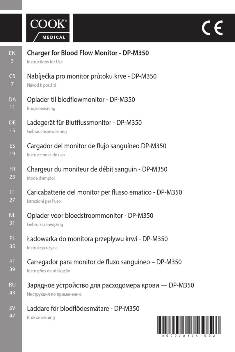 COOK Medical DP-M350 Instructions for use