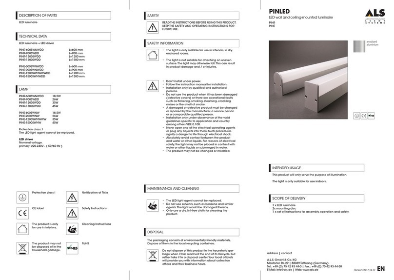 ALS PINLED PINR quick start guide
