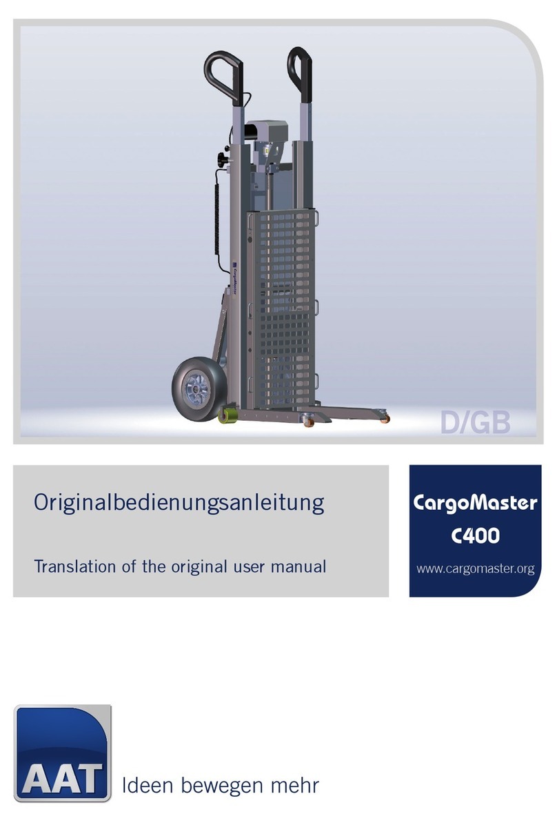 AAT CargoMaster C400 Installation and operating instructions