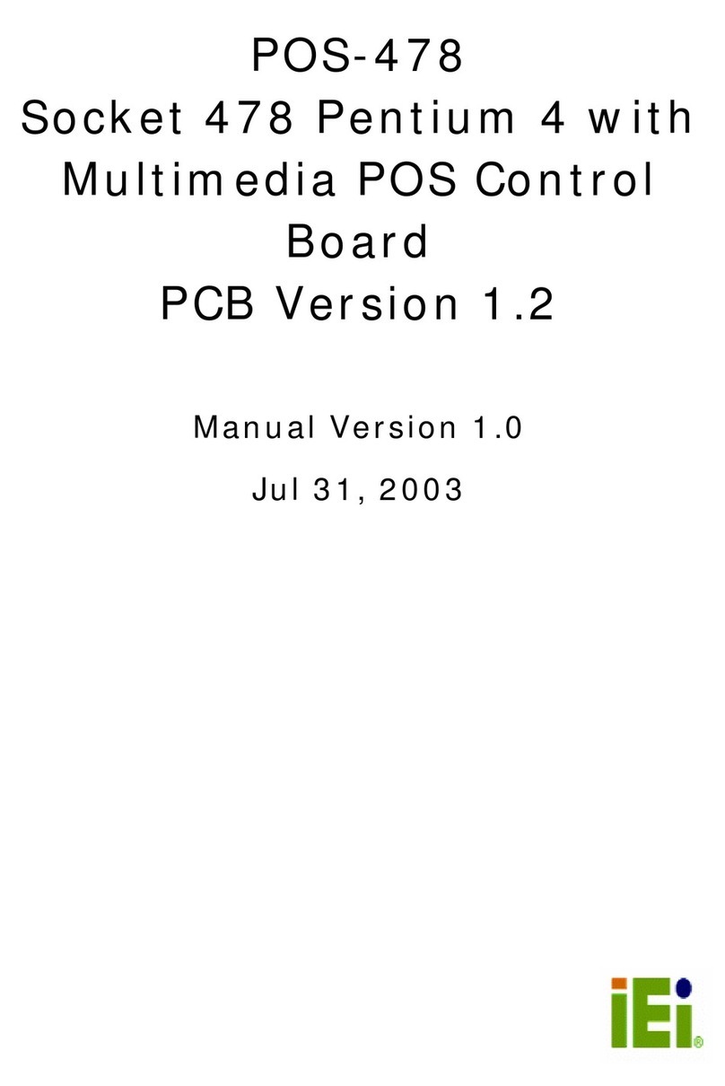 IEI Technology POS-478 User manual