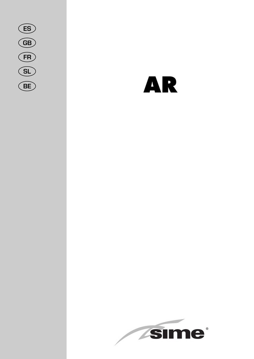 Sime AR Series manual