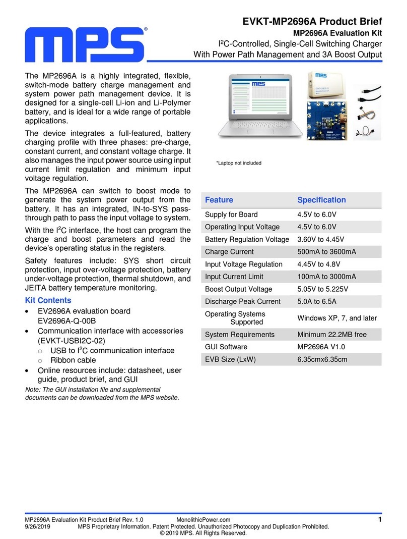 MPS MP2696A Reference guide MPS MP2696A Reference guide