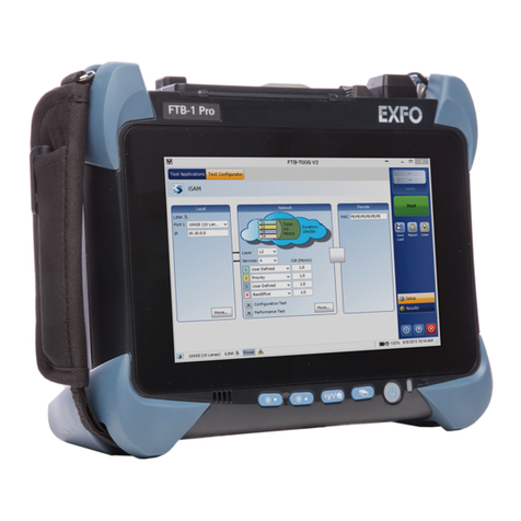 EXFO FTB-800 Series User manual