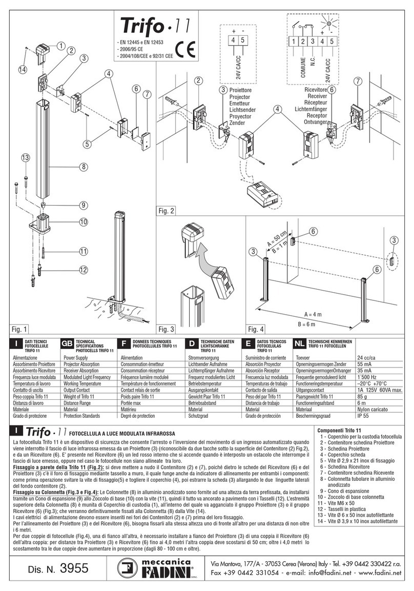 Trifo 11 instructions