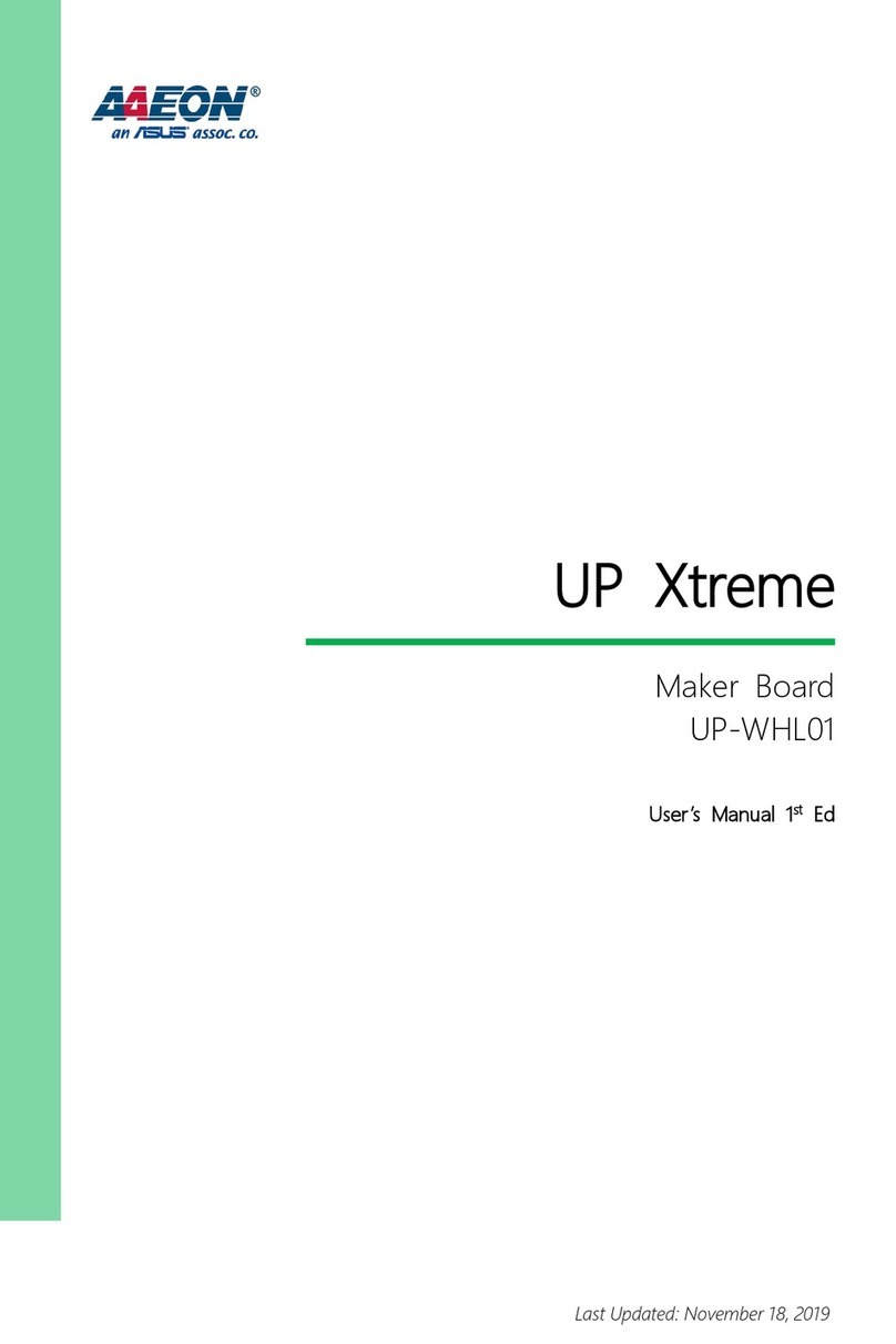 Asus AAEON UP Xtreme UP-WHL01 User manual