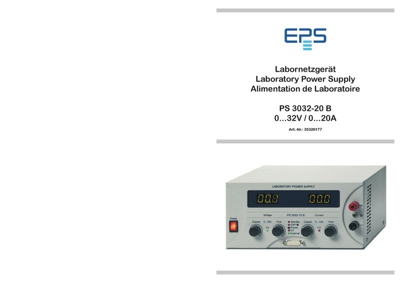EPS PS 3032-20 B User manual EPS PS 3032-20 B User manual