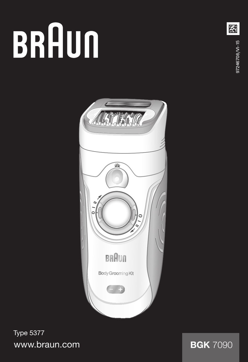 Braun BGK 7090 User manual