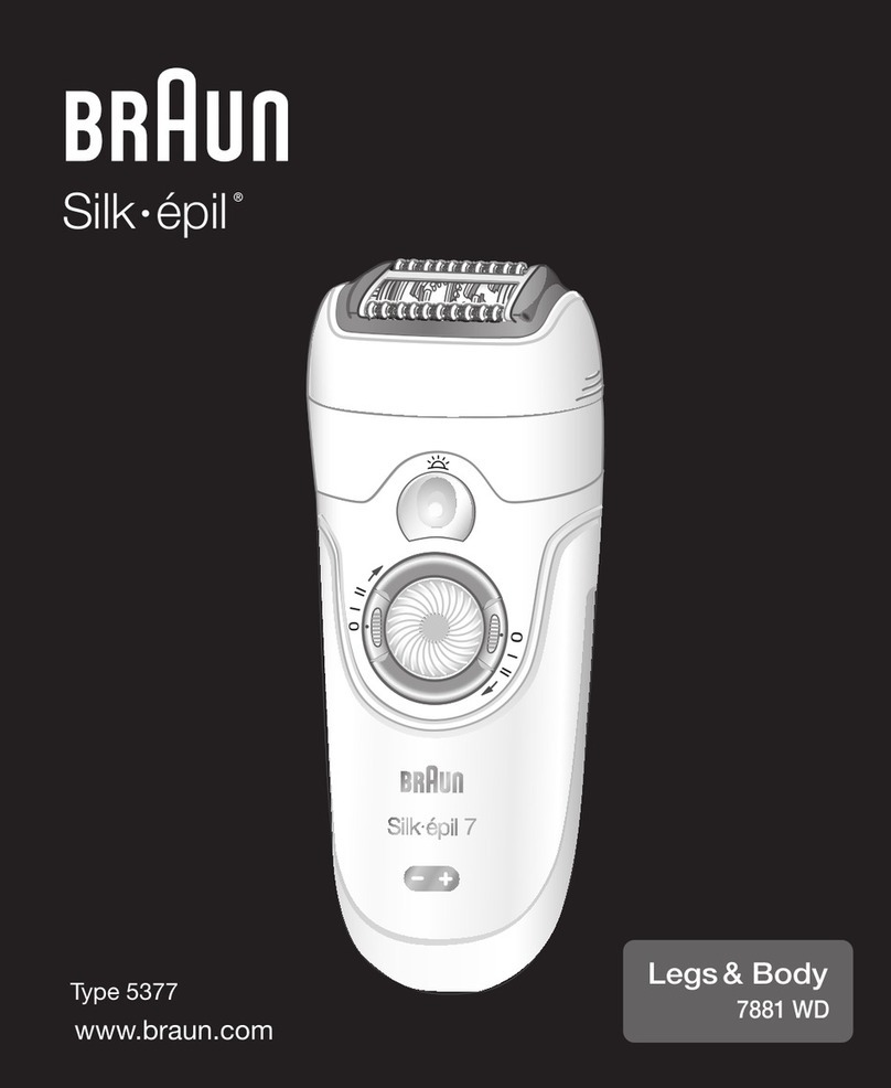 Braun Silk-epil 7881 WD User manual