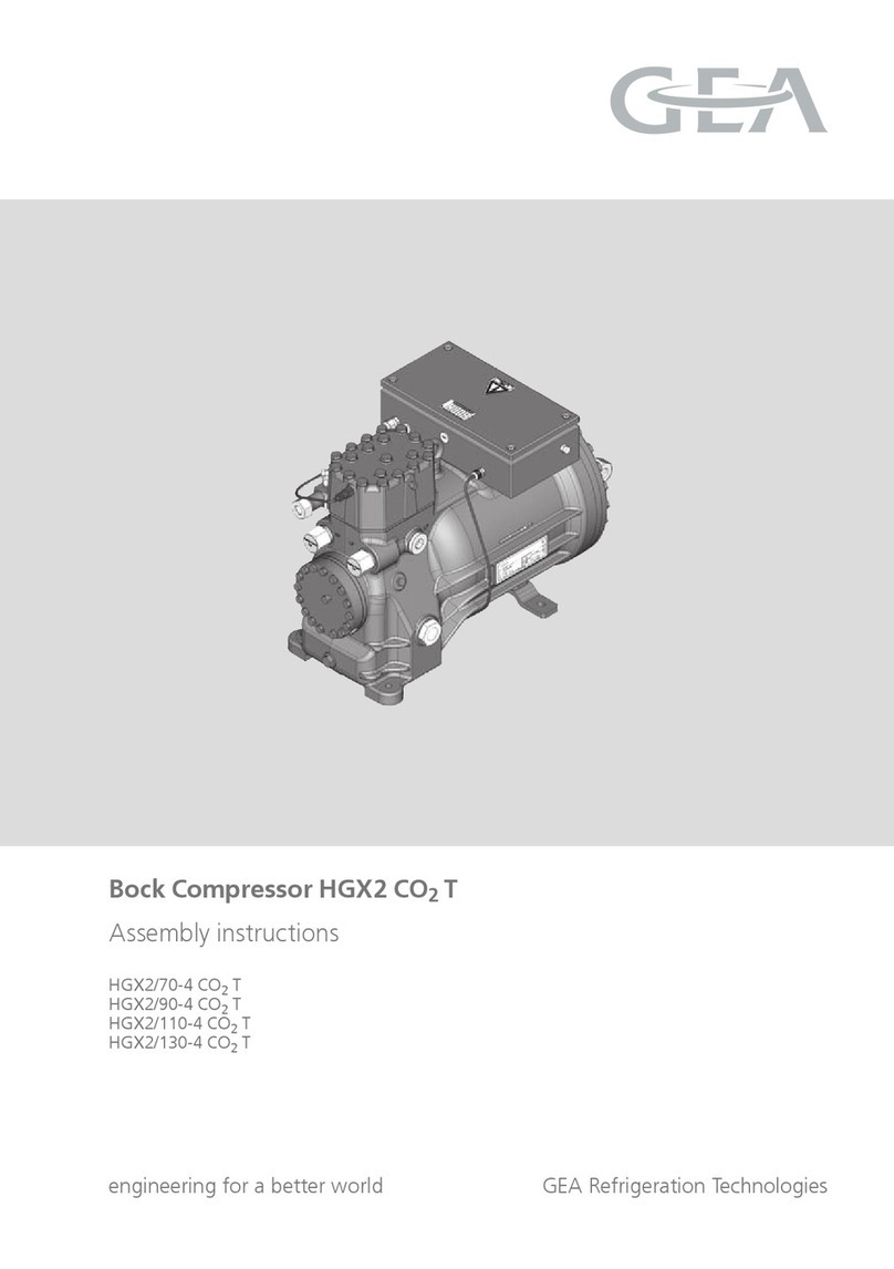 GEA Bock HGX2 CO2 T Series User manual GEA Bock HGX2 CO2 T Series User manual