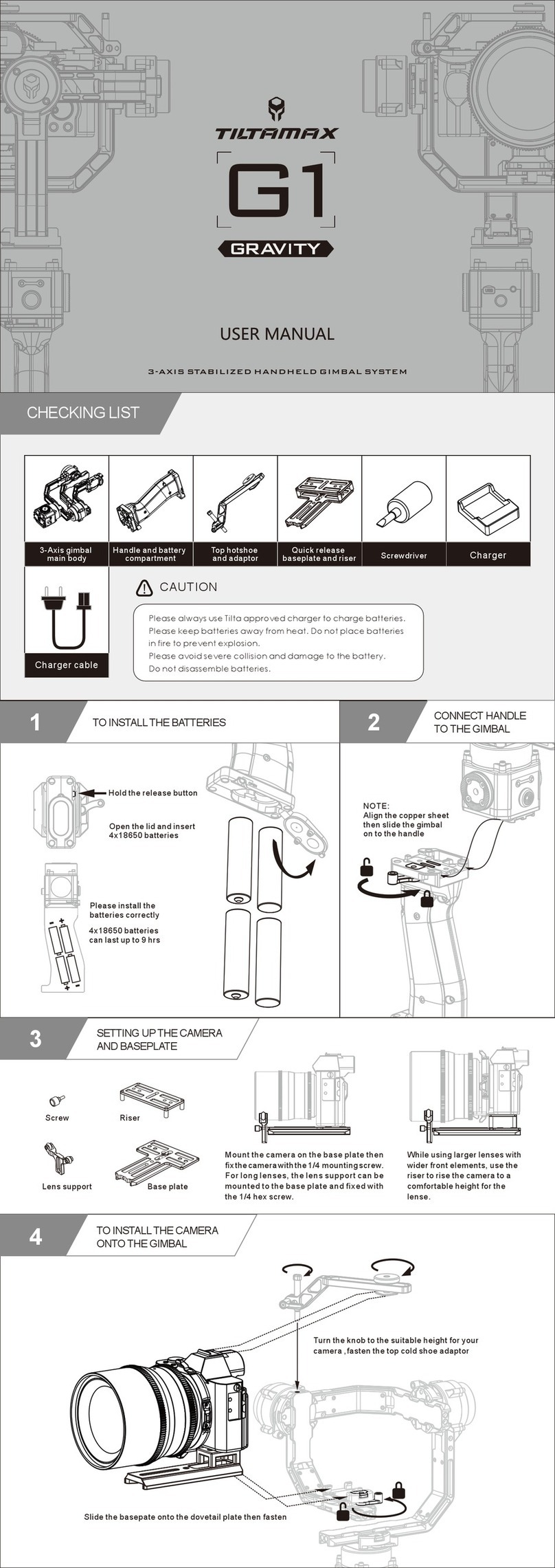 Tiltamax G1 GRAVITY user manual