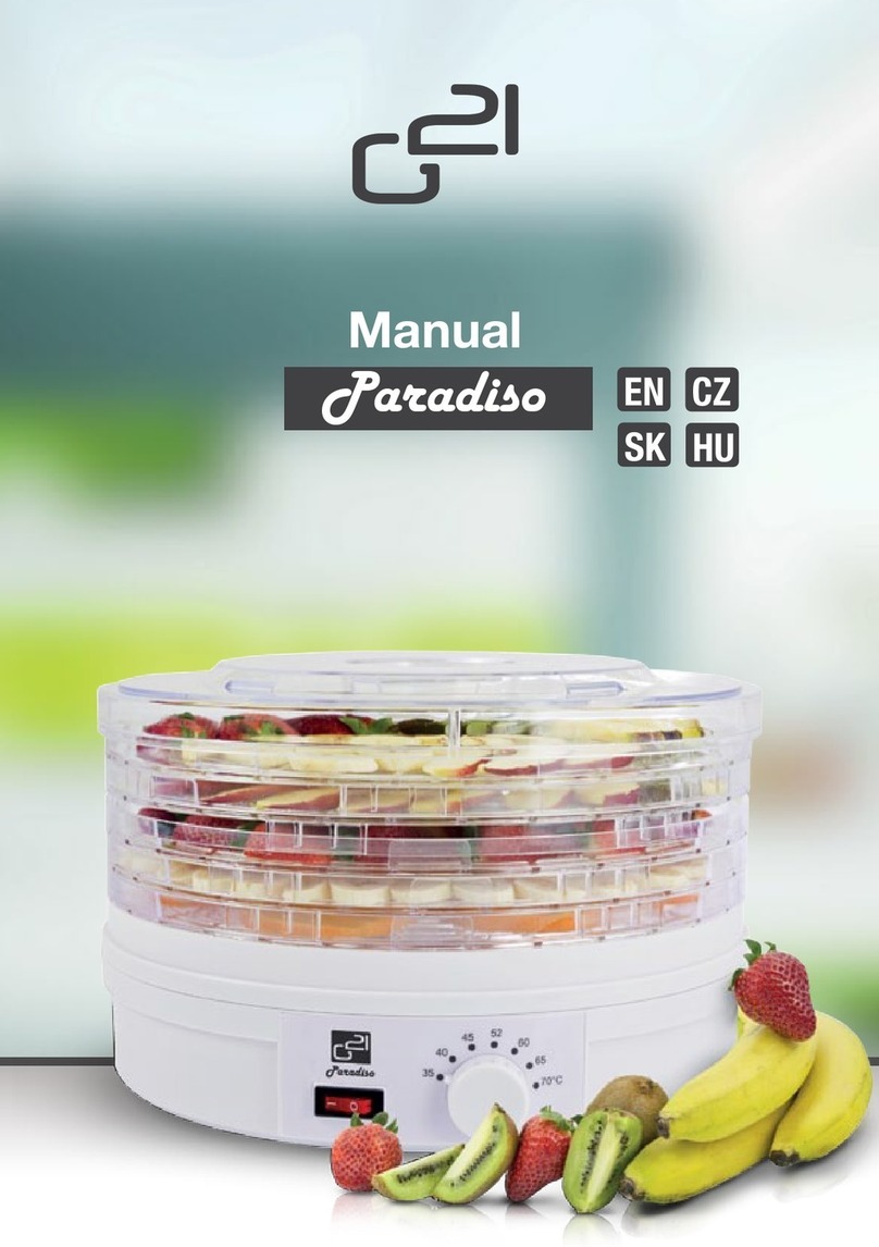 G21 Paradiso Small User manual