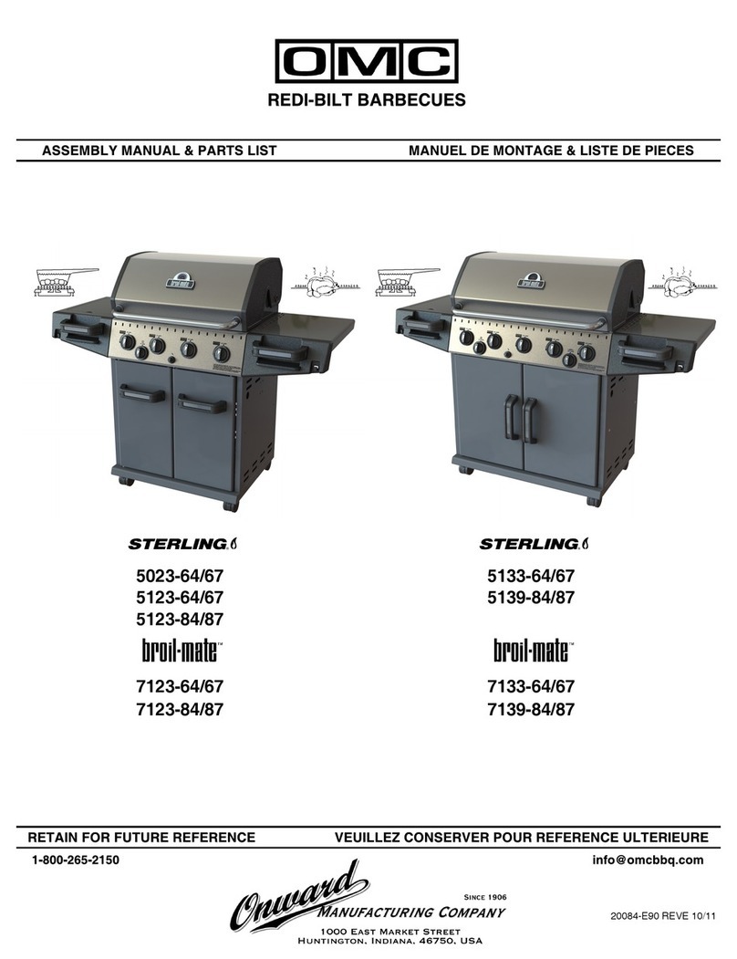 OMC STERLING 5023-64 Assembly manual & parts list