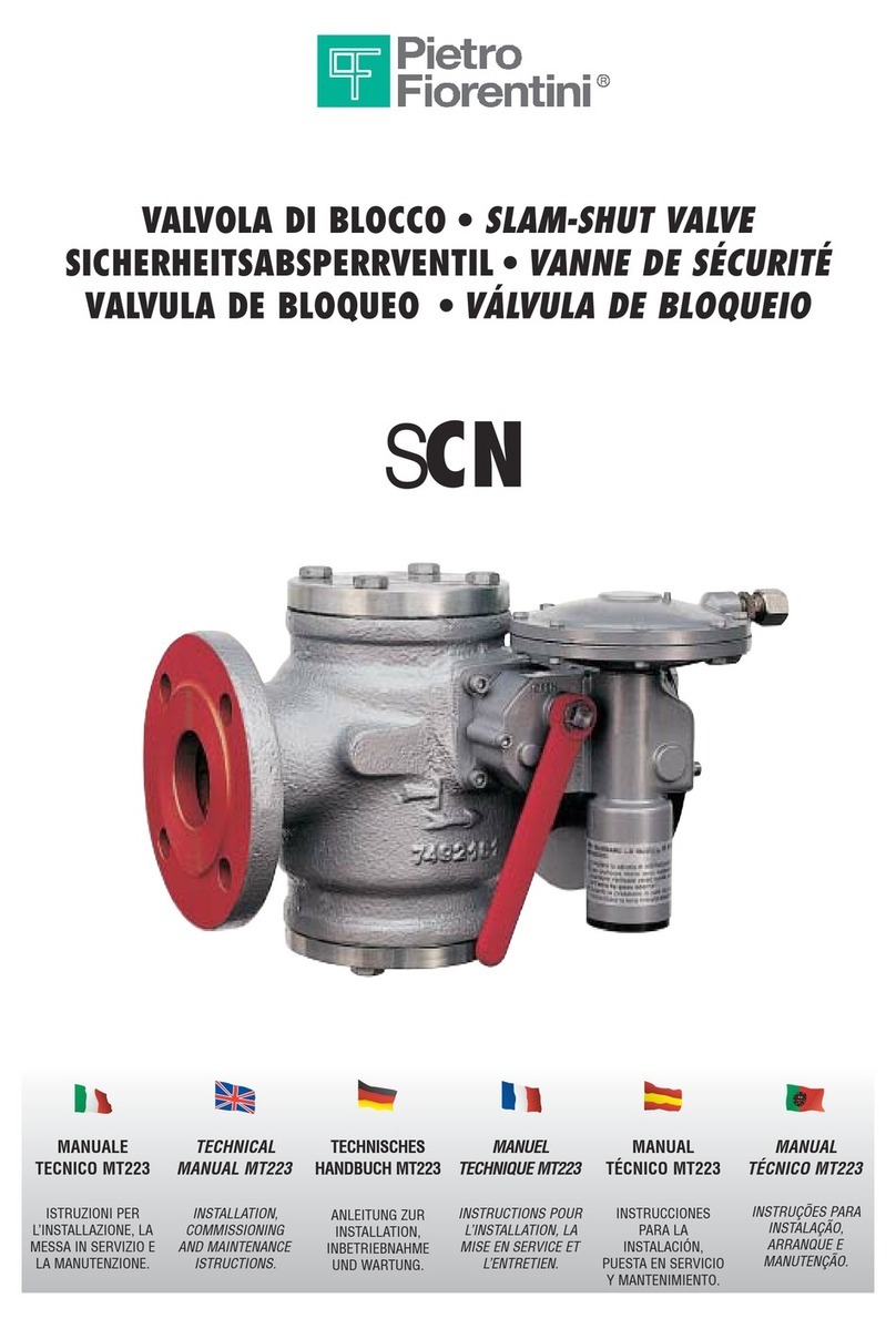 PIETRO FIORENTINI SCN Technical manual