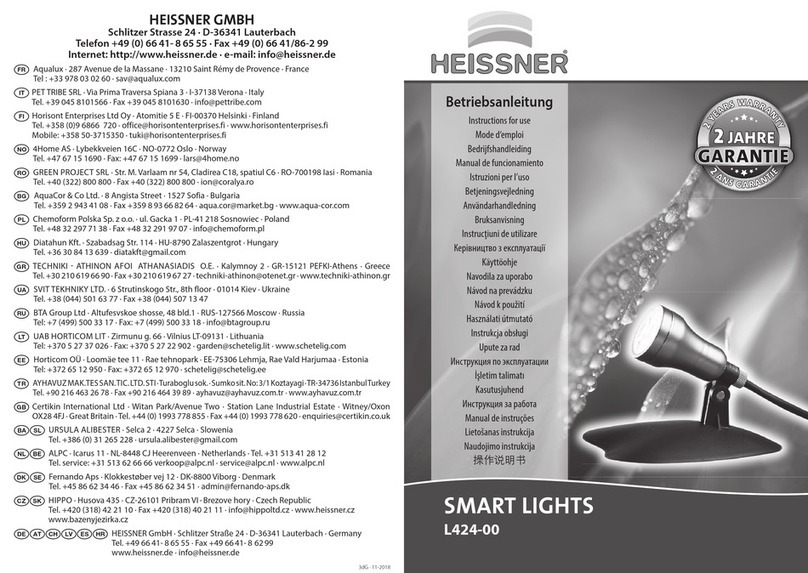 HEISSNER L424-00 Instructions for use