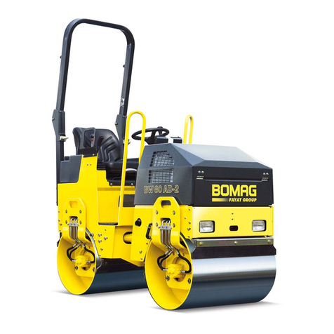 Bomag BW 80 AD-2 Operating instructions, maintenance instructions Bomag BW 80 AD-2 Operating instructions, maintenance instructions