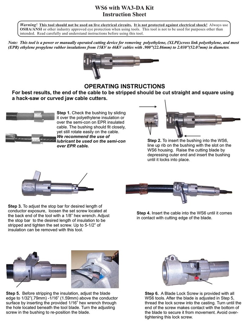 Ripley UtilityTool WS6 User manual
