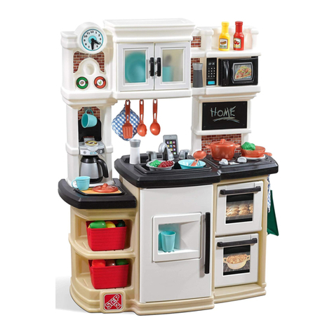 Step 2 Lil' Chef's Gourmet Kitchen 8373 User manual
