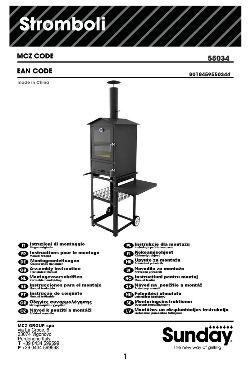Sunday Stromboli 55034 Assembly instruction