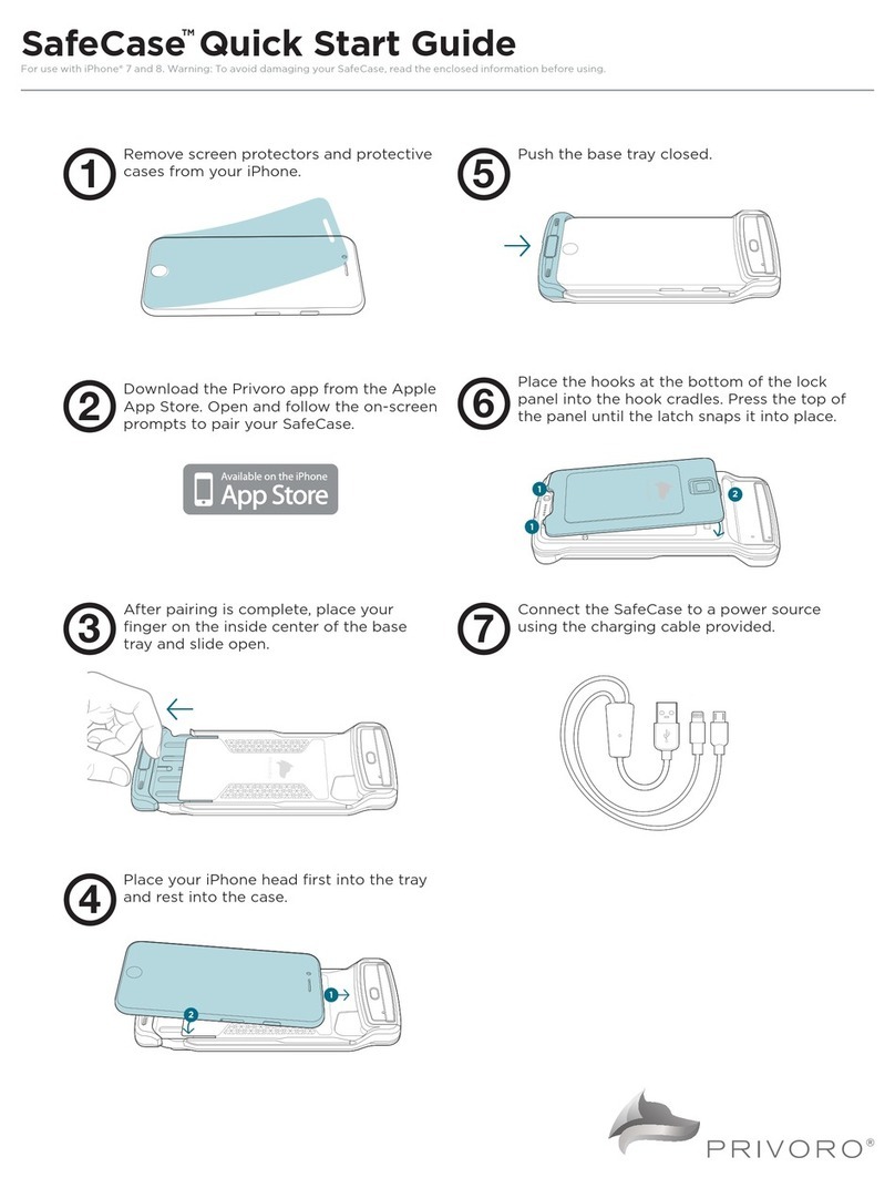 Privoro Safecase User manual