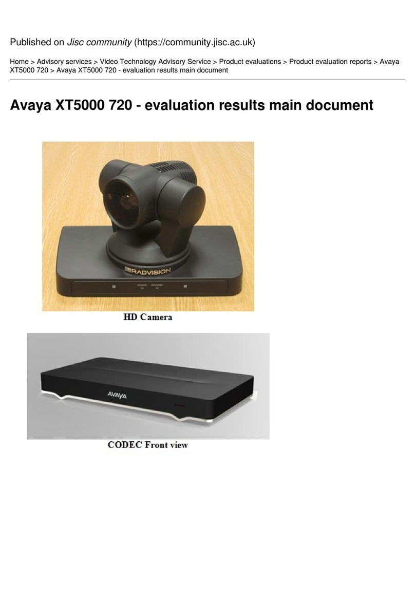 Avaya XT5000 720 manual