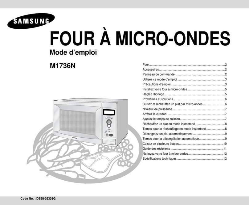 Samsung M1736N Owner's instructions
