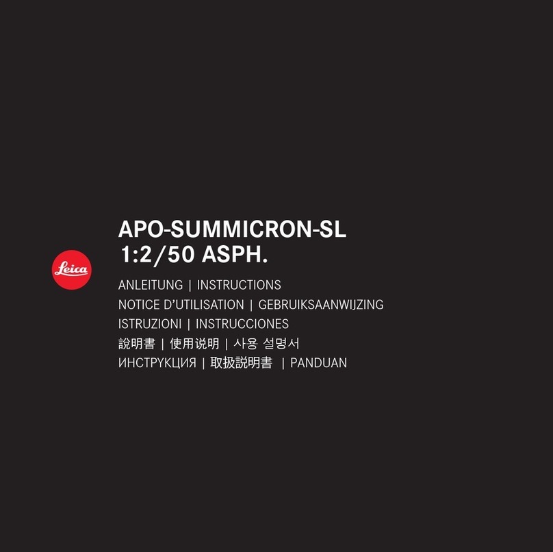Leica APO-SUMMICRON-SL 1:2/50 ASPH. instructions