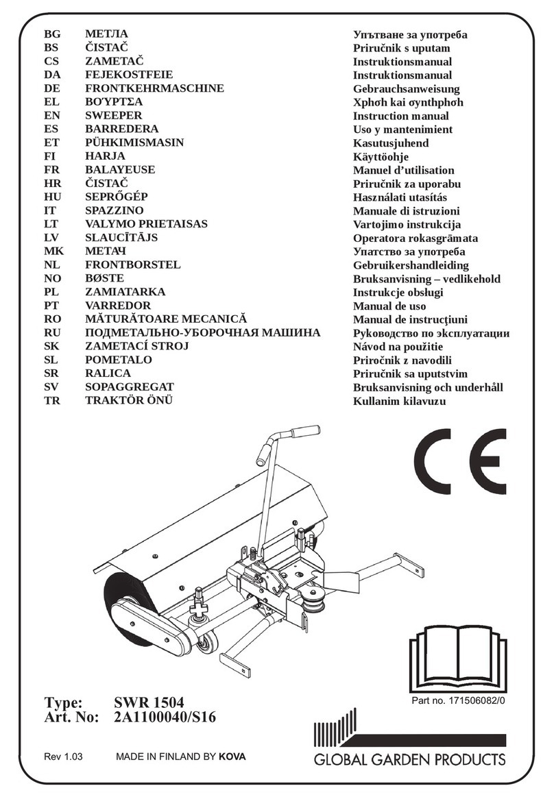 Kova Global garden products SWR 1504 instruction manual