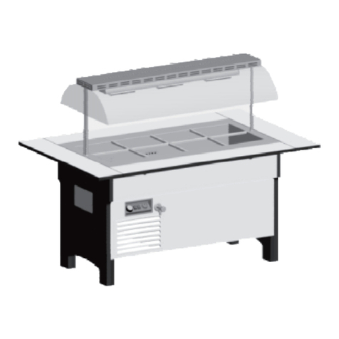 Tecfrigo PROXIMA M BAIN-MARIE Installation and use