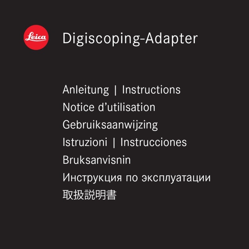 Leica Digiscoping-Adapter instructions