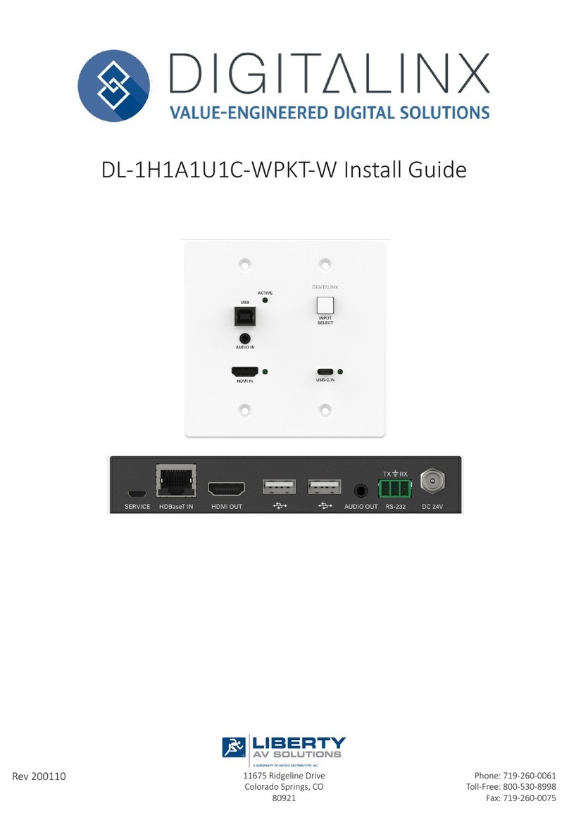 Liberty Digitalinx DL-1H1A1U1C-WPKT-W install guide