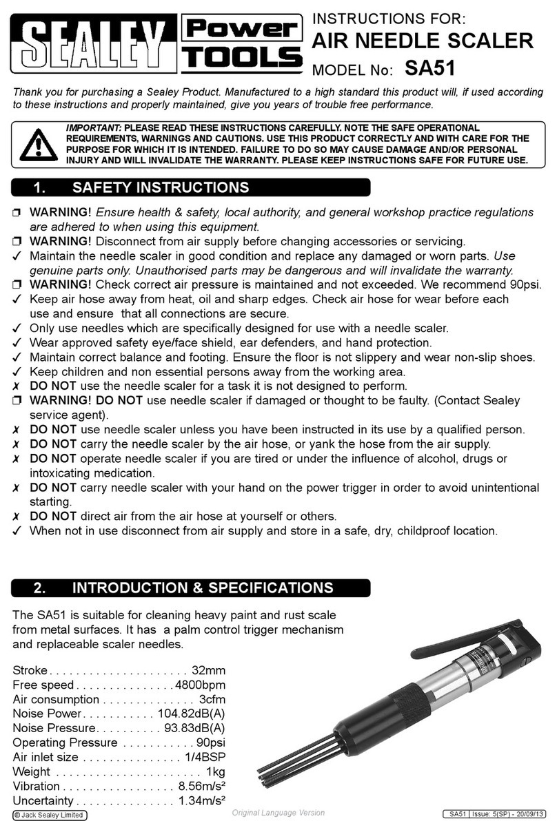 Sealey SA51 User manual