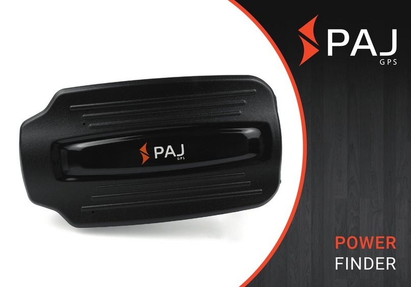 PAJ POWER FINDER user manual