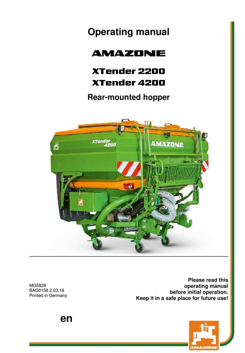 Amazone XTender 2200 User manual