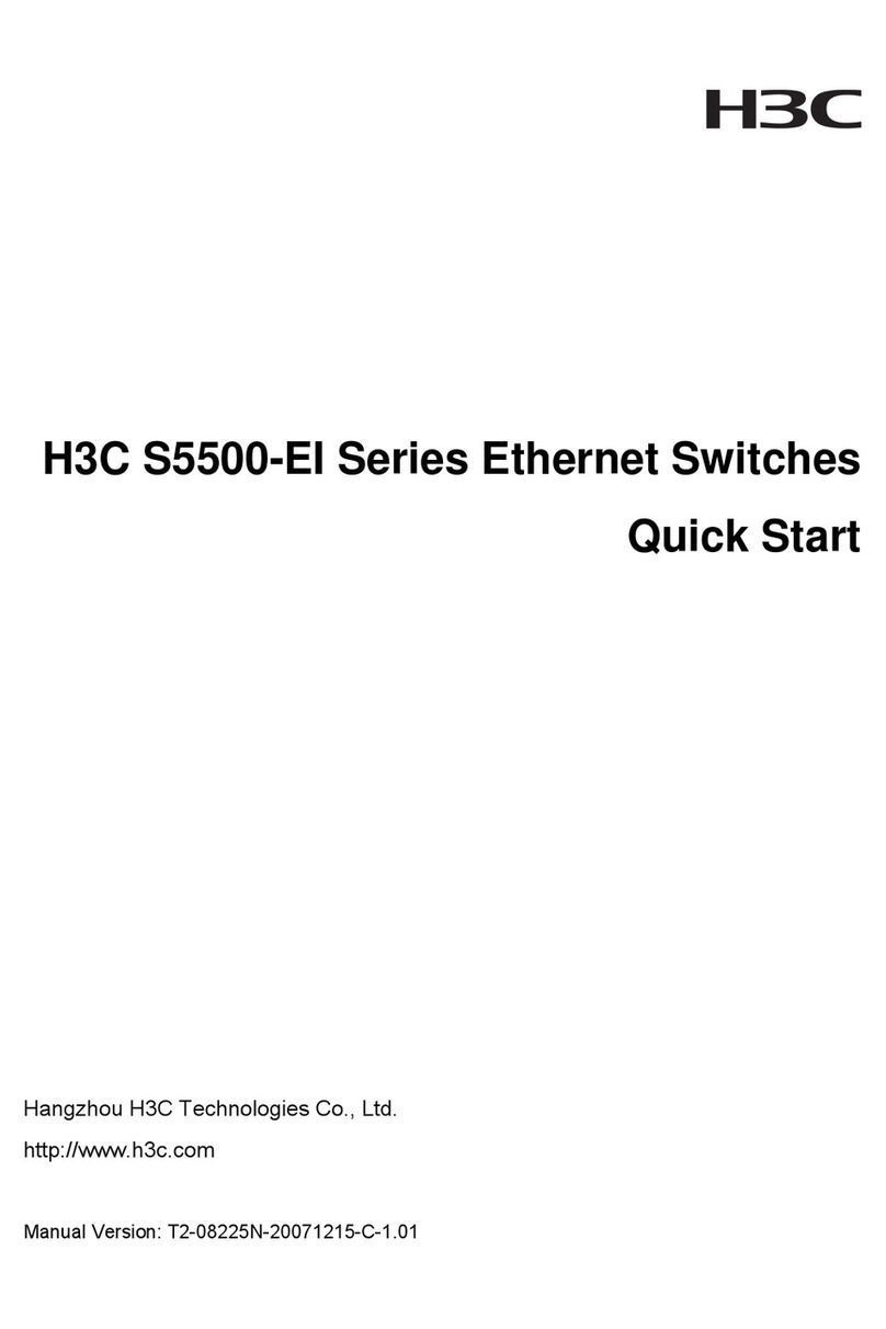 H3C S5500-EI series User manual