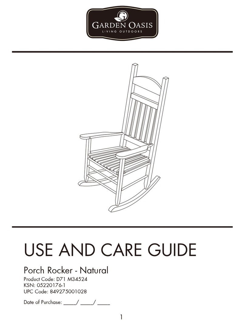 Garden Oasis D71 M34524 Use and care guide Garden Oasis D71 M34524 Use and care guide
