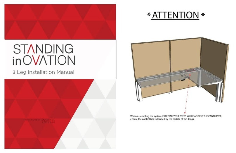 Standing inOvation SiO X3 installation manual